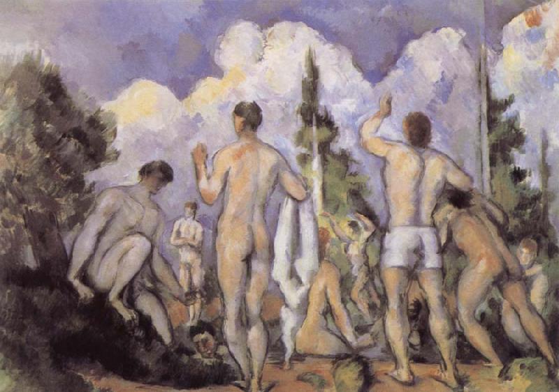 Paul Cezanne Bathers oil painting picture